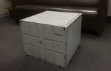 Shipping Container Veneer For Ikea Side Table